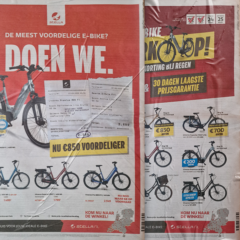 Promotiemateriaal – Advertenties