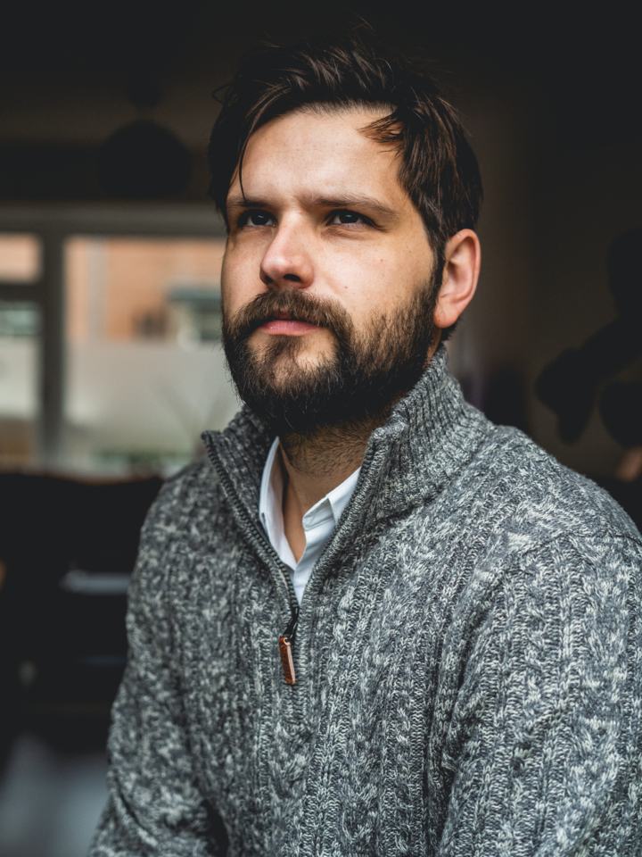 Portret van Roel - Door Foto's van Jil Portret van Roel - Door Foto's van Jil